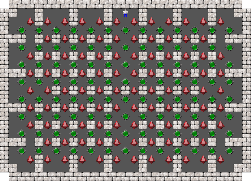 Sokoban Sasquatch 03 Arranged level 18